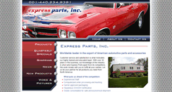 Desktop Screenshot of expresspartsinc.com